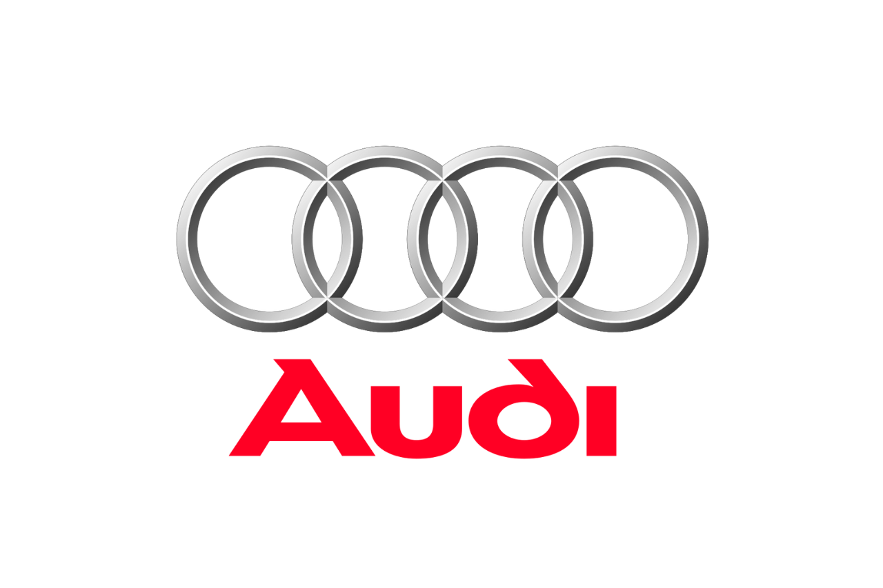 marcas de logotipo de audi